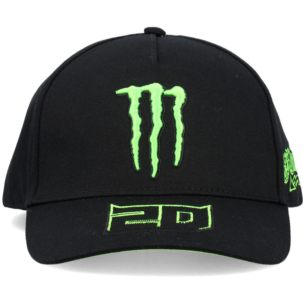 Fabio Quartararo - Casquette baseball Monster 20 Noir / Vert
