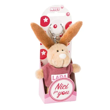NICI Hase Lara 10cm Bb SA m. T-shirt