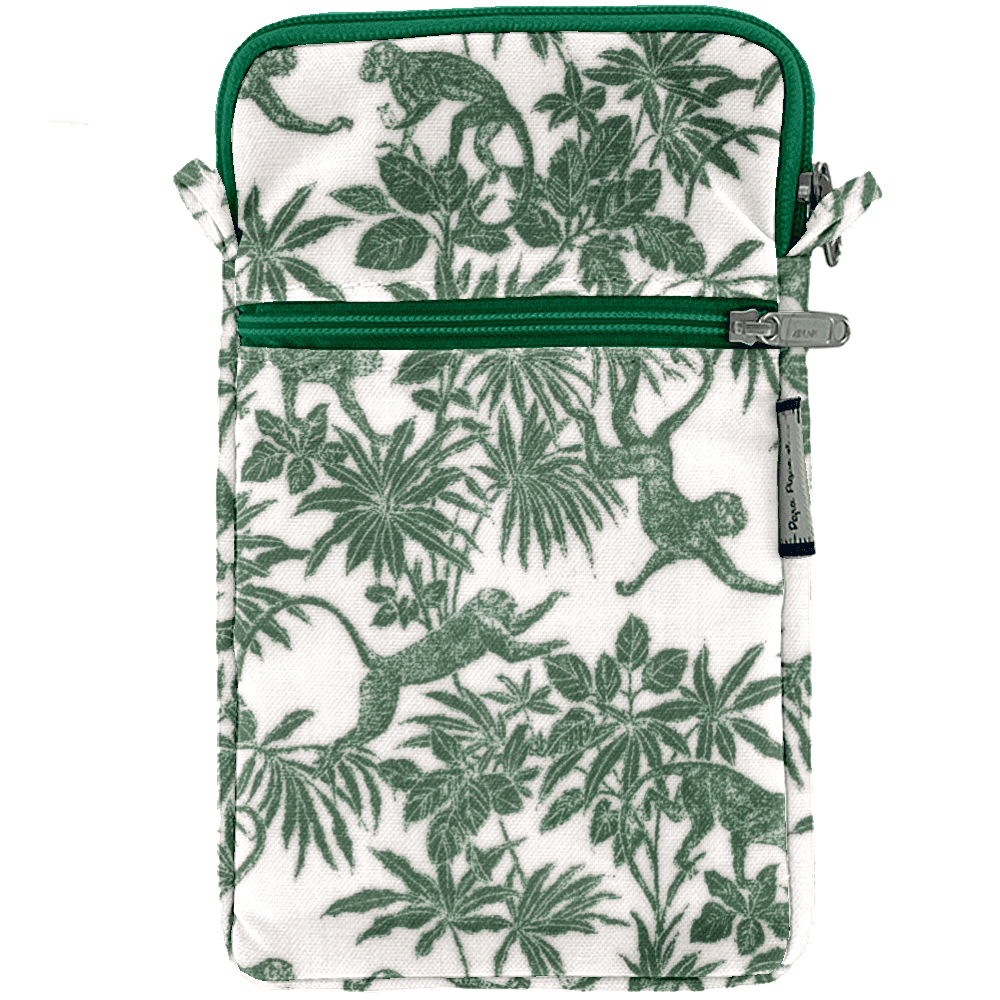 Pochette Téléphone Matelassée Jungle Vintage