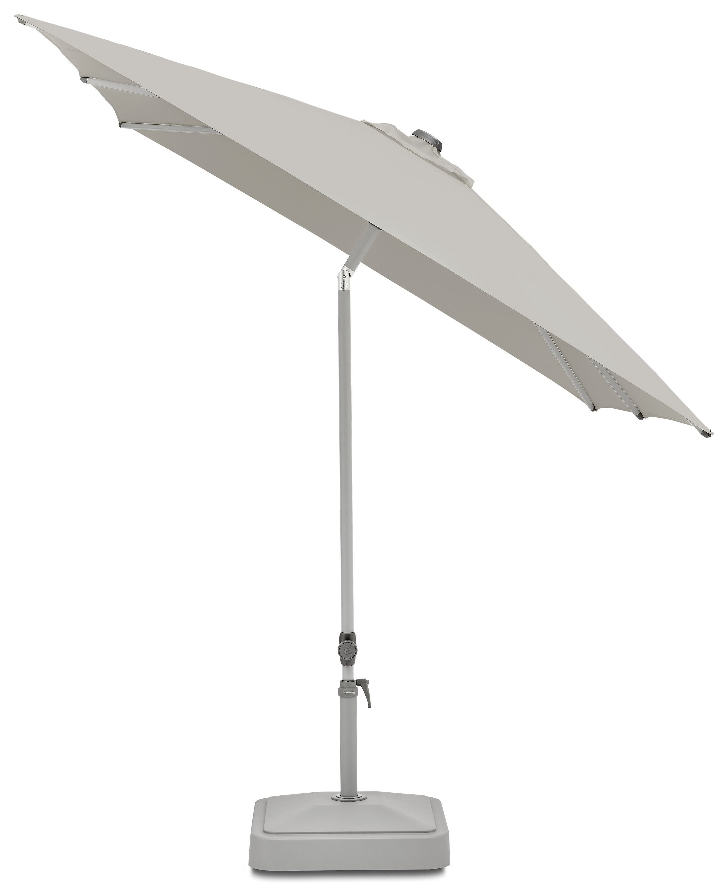 Suncomfort by Glatz POP UP Sonnenschirm - Hellgrau / H: 200.0 cm