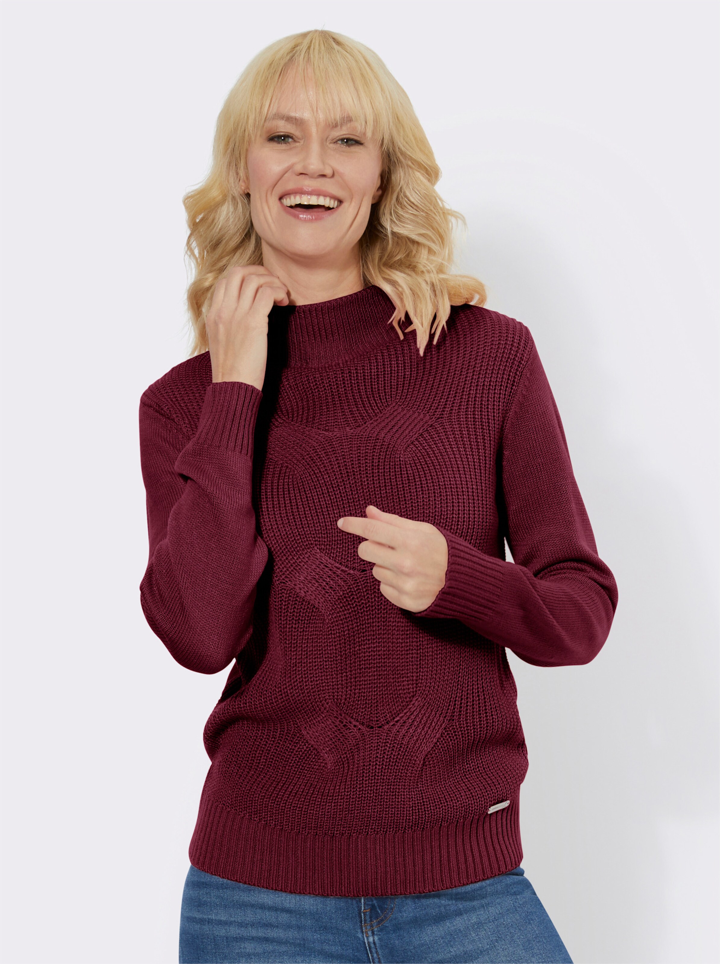 Langarm-Pullover