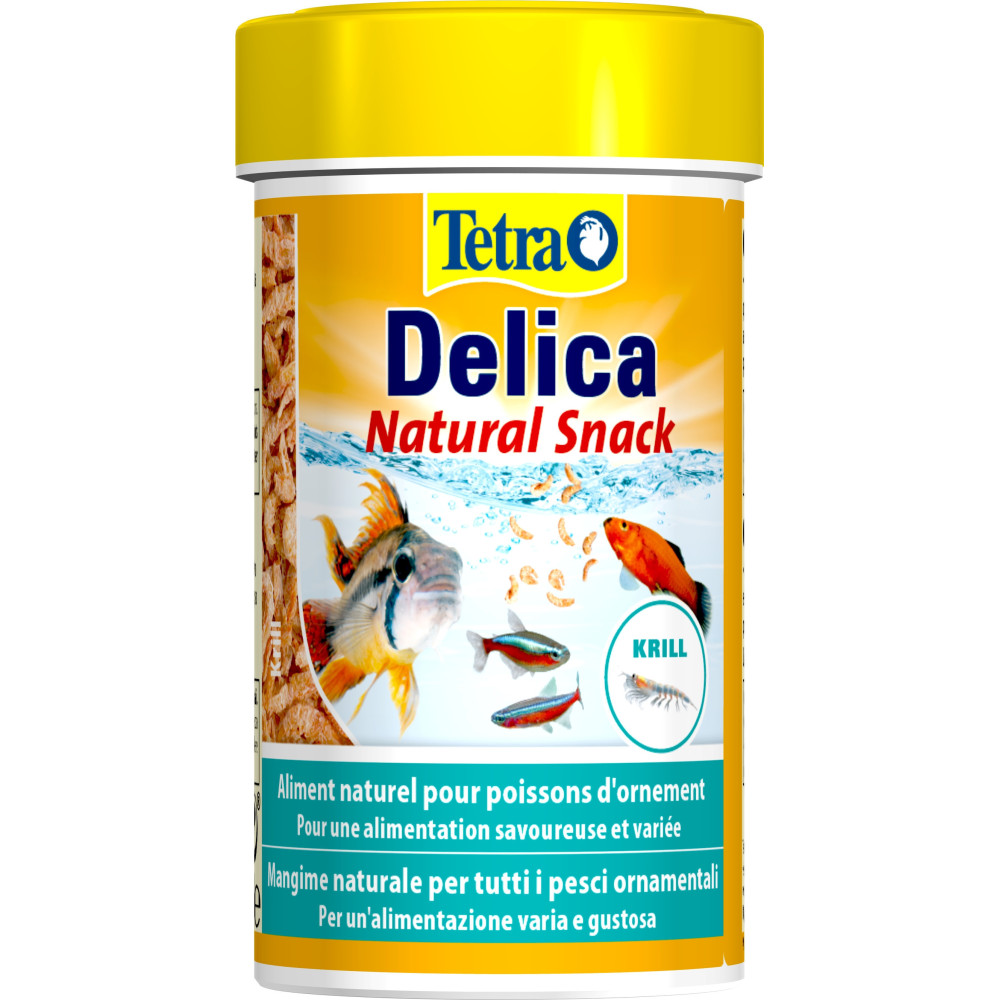 Delica krill 14g - 100 ml nourriture pour poissons d'ornement