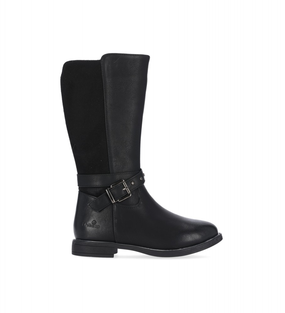 Botas infantis Chika10 Carisa tamanho 22 pretas