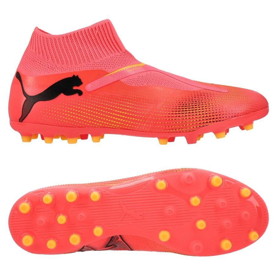 PUMA Future 7 Match   Laceless MG Forever Faster - Crépuscule/Noir/Sun Stream