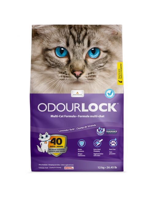 Odourlock Lavender - Kattenbakvulling - 12 kg