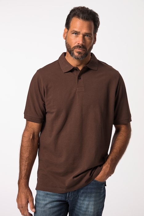 Poloshirt, Basic, Halbarm, Piqué, bis 10XL