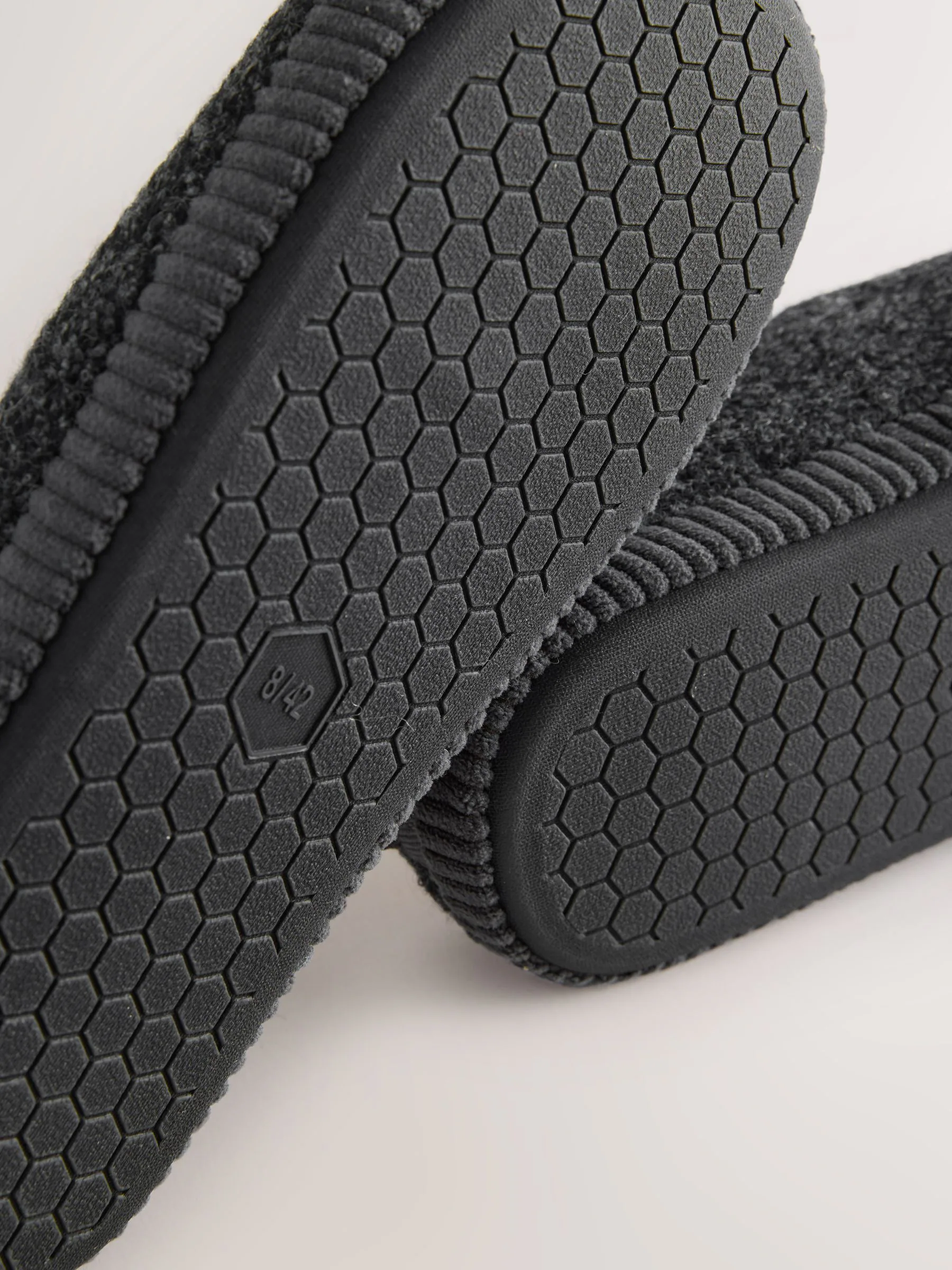 Grijs - Boucle Soft Mule Slippers