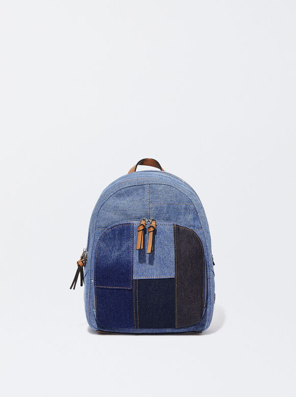 Mochila jeans - Azul