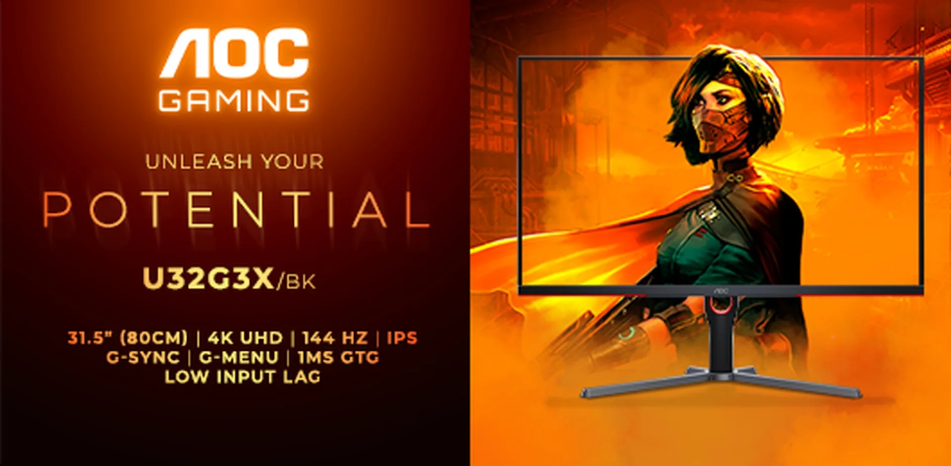 AOC Gaming U27G3X/BK Écrans gaming