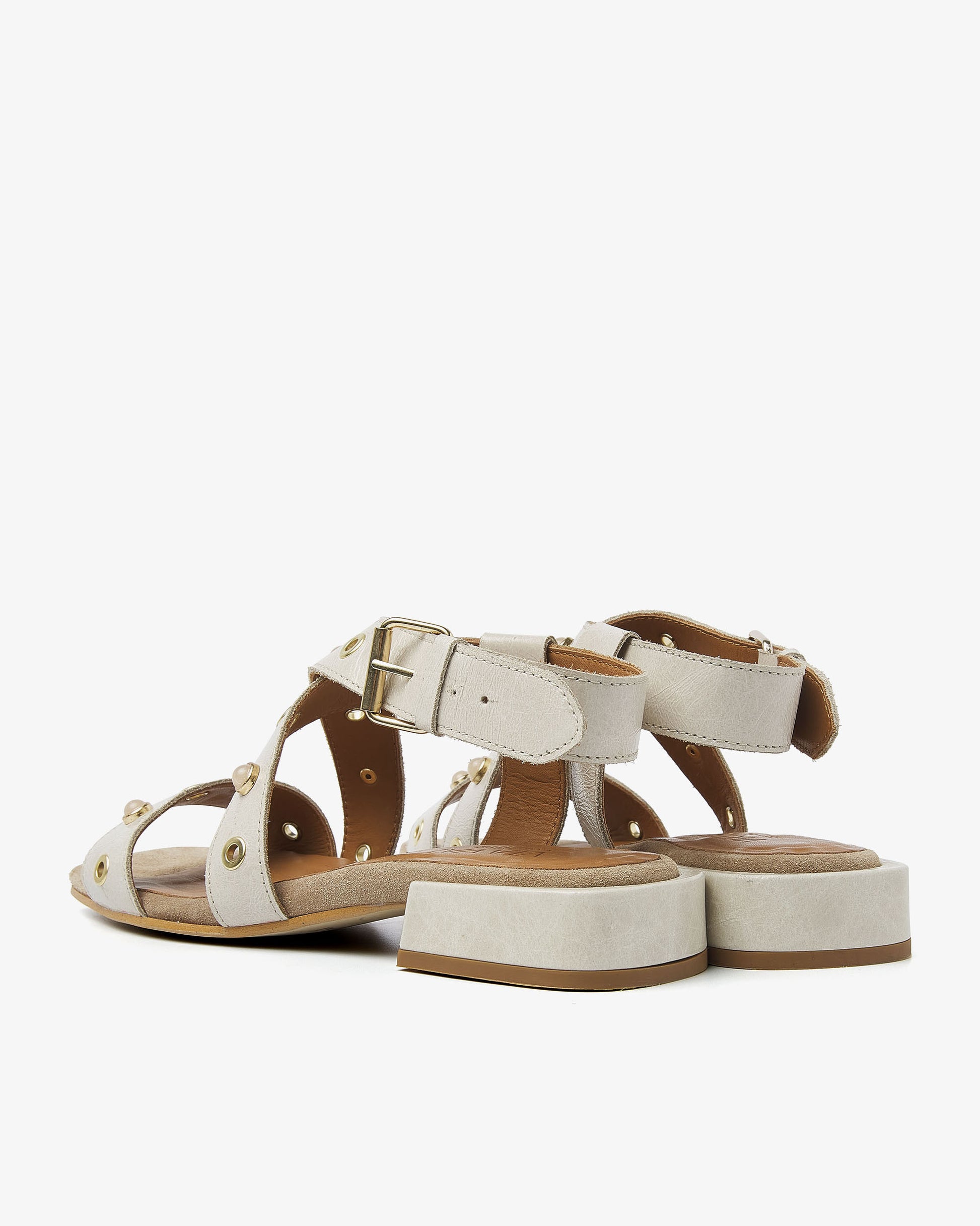 VIA VAI beige sandalen Gigi Polly