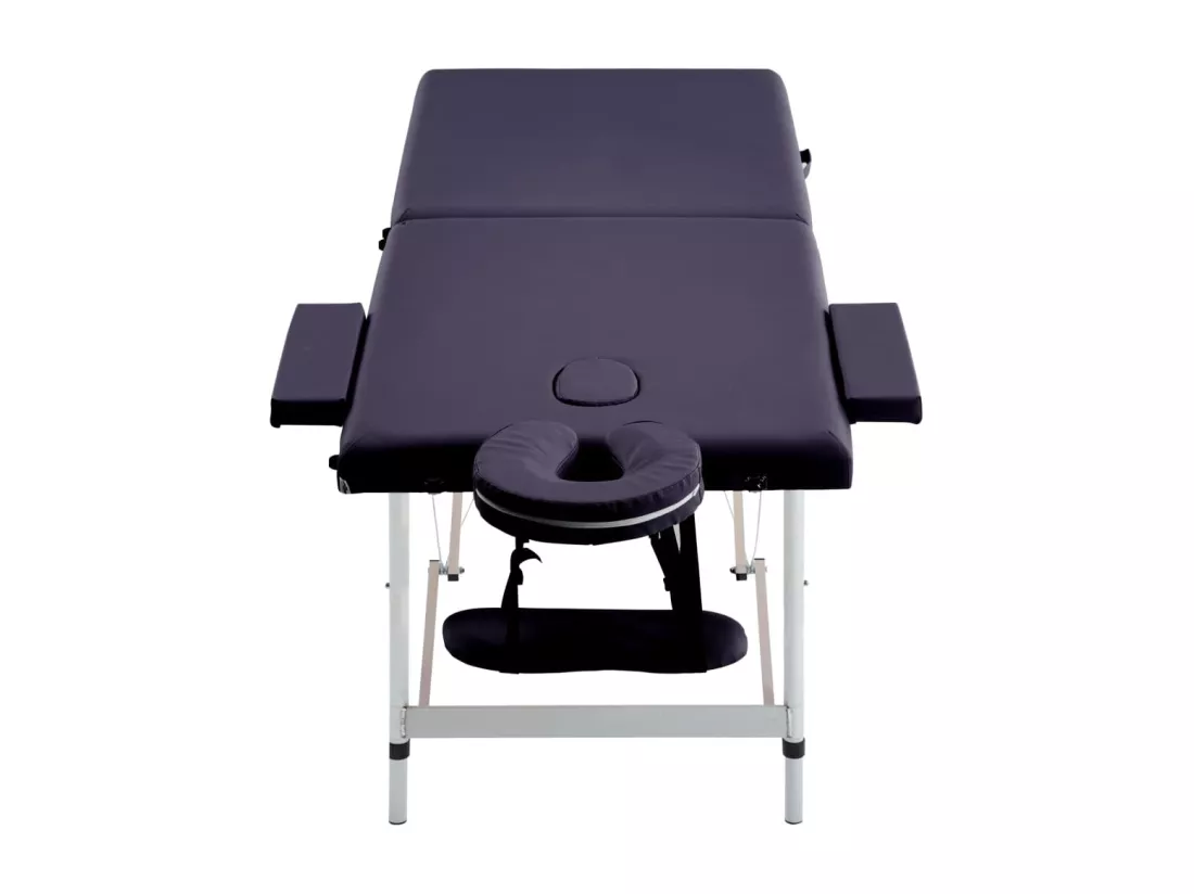 Table de massage pliable aluminium 191 x 70 x 59 cm 02_0001810