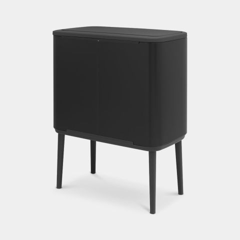 Bo Touch Bin, met 1 binnenemmer, 36 liter - Matt Black