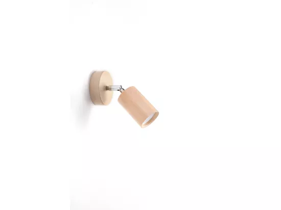 Sollux BERG Applique Murale Spot Simple Bois Naturel GU10