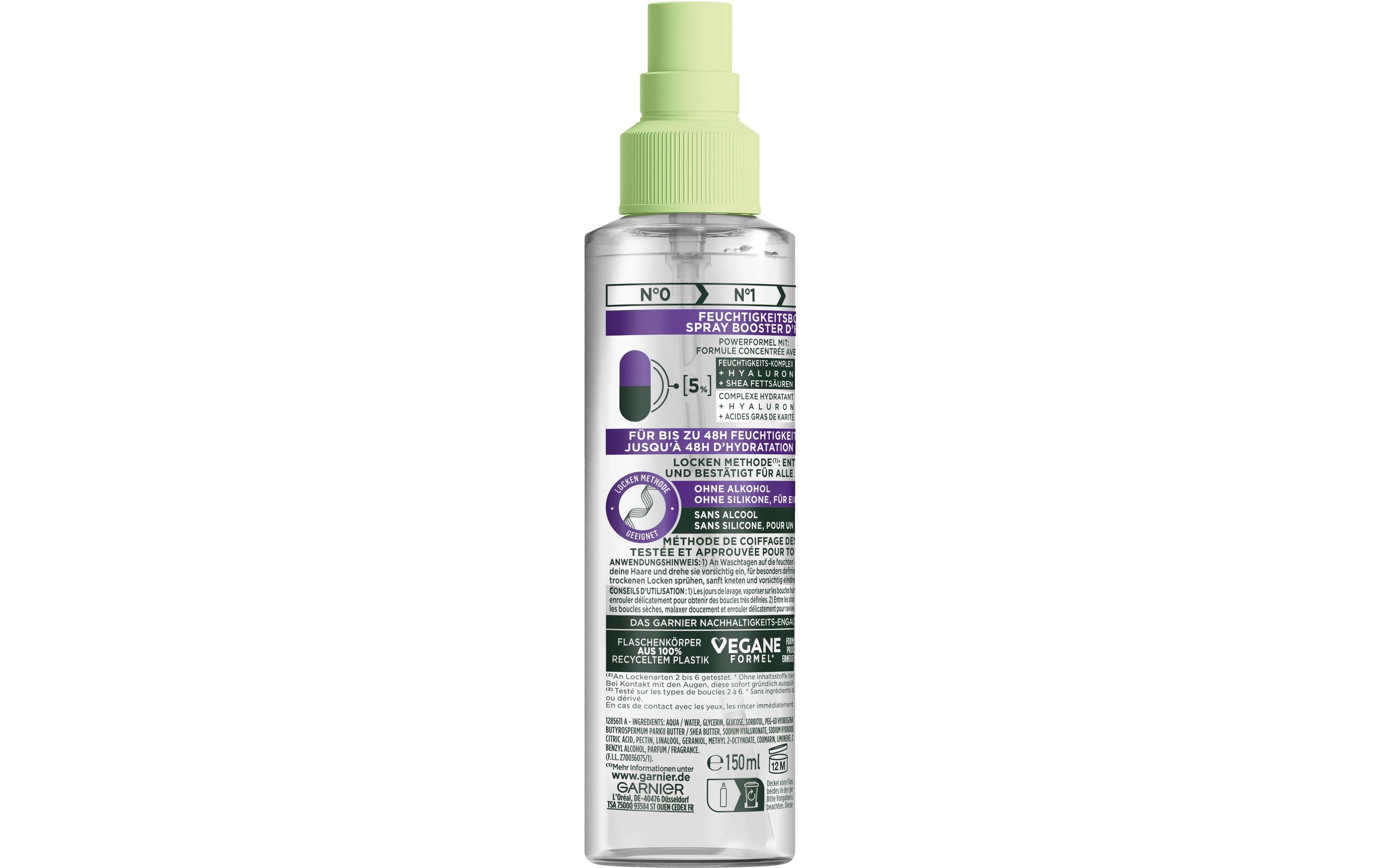 Pflegespray Curls Method 150 mlHaarpflege-Spray wurde speziell für die Bedürfnisse von lockigen Haaren