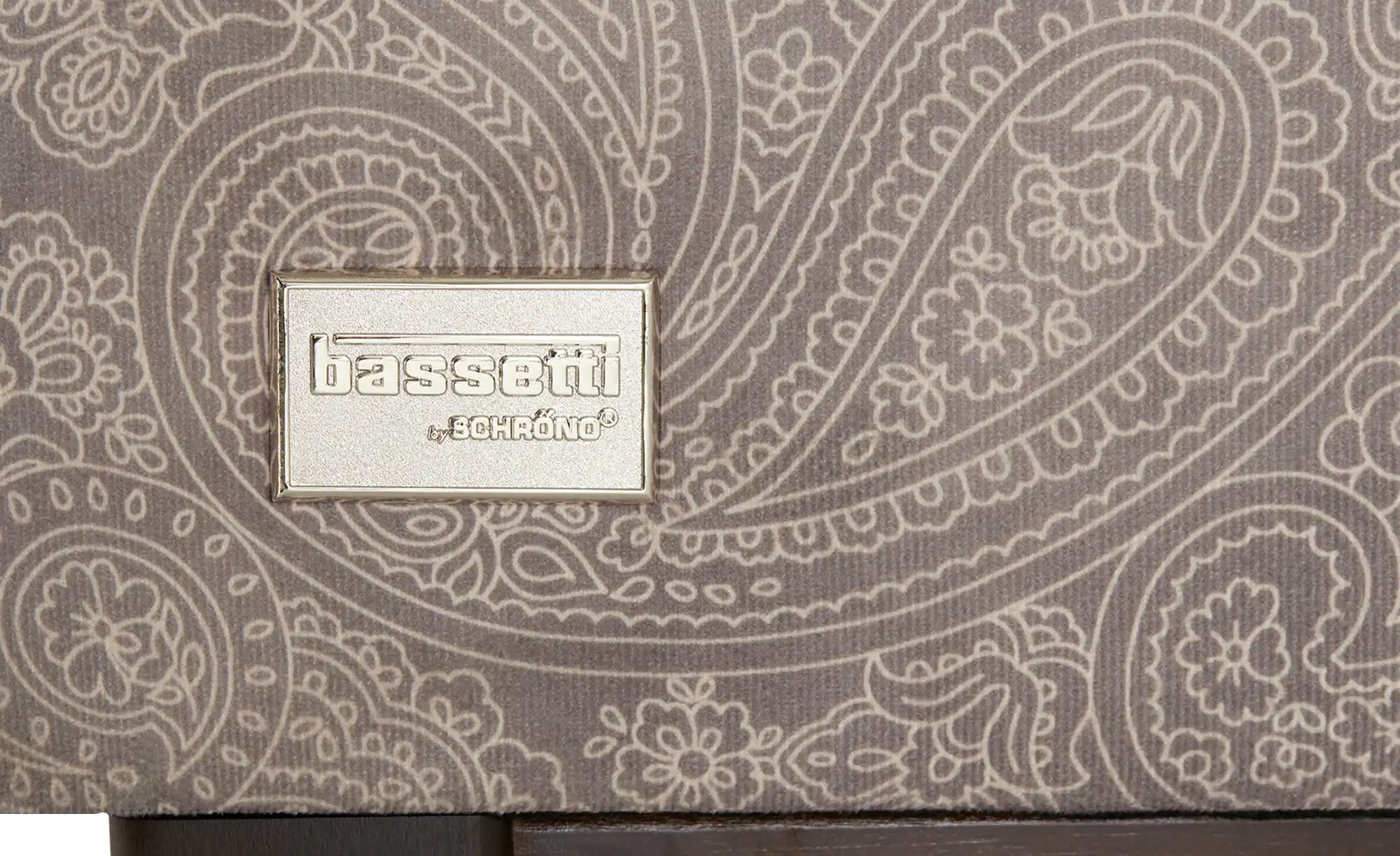 bassetti by SCHRÖNO Sessel aus Velours Salina