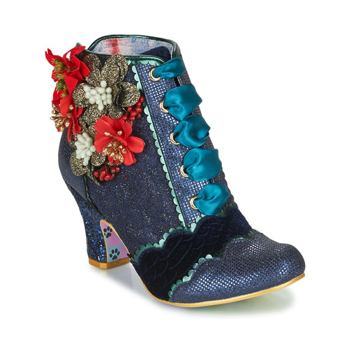 Irregular Choice - Winter Blooms - Bleu / Rouge