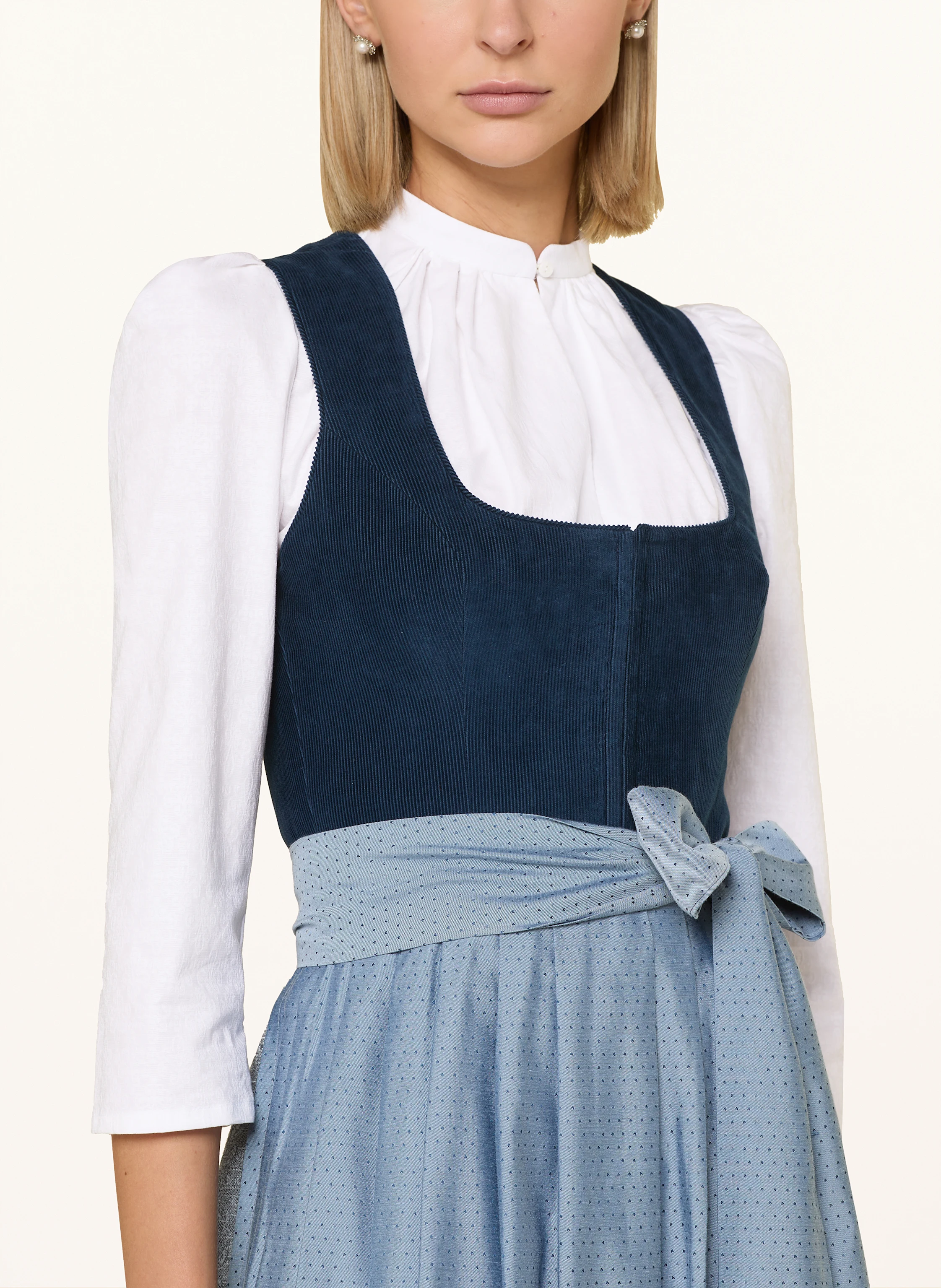 Gottseidank Dirndlbluse DONE mit 3/4-Arm