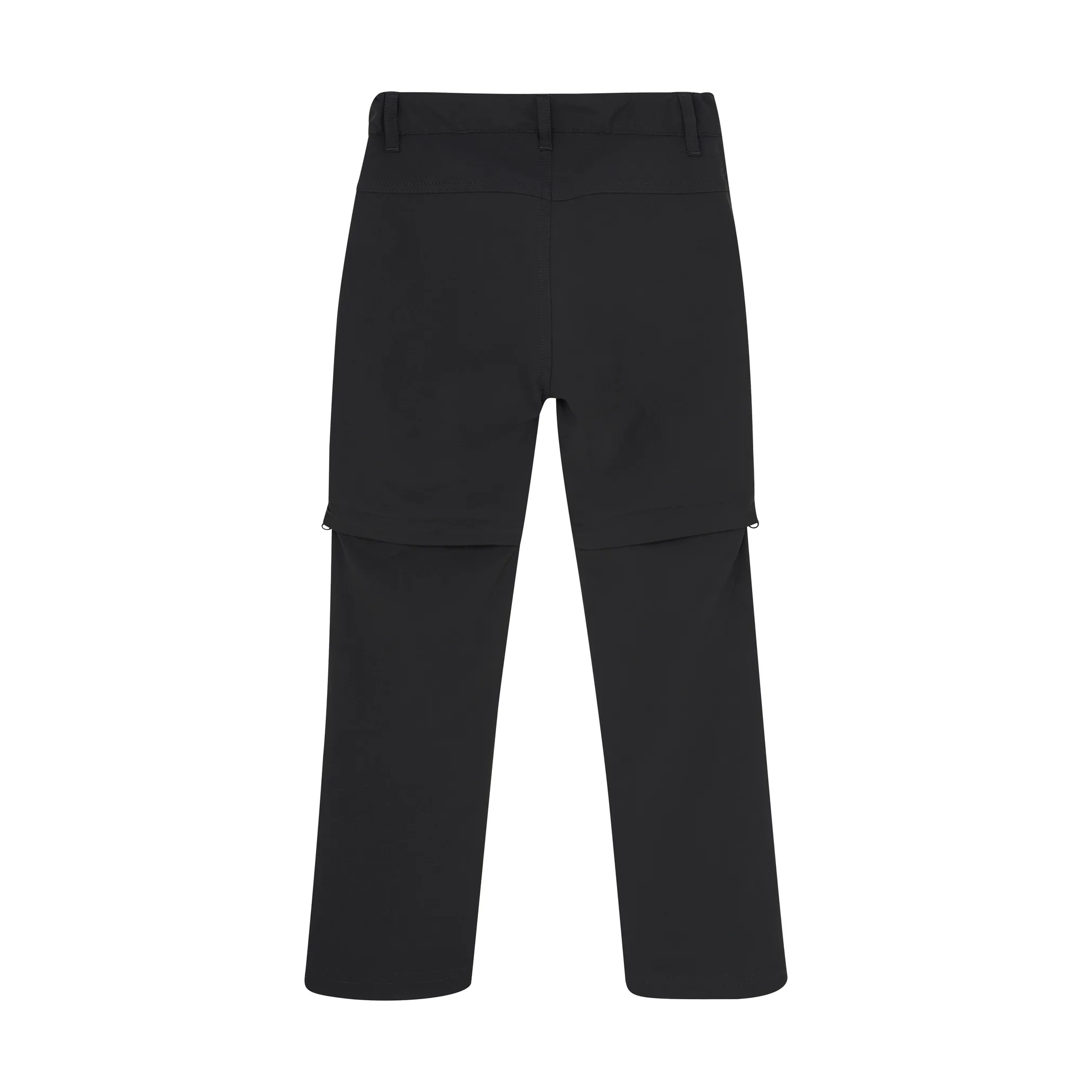 Color Kids Pants Stretch W. Zip Off Phantom