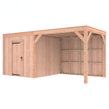 Tuinhuis Douglas 545x255cm a-symmetrisch