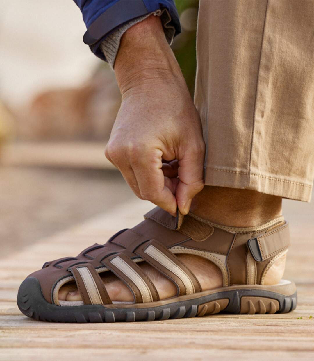 Sandales d’Été Scratchées