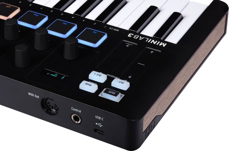 Arturia Minilab 3 Black - MIDI keyboard & pad controller