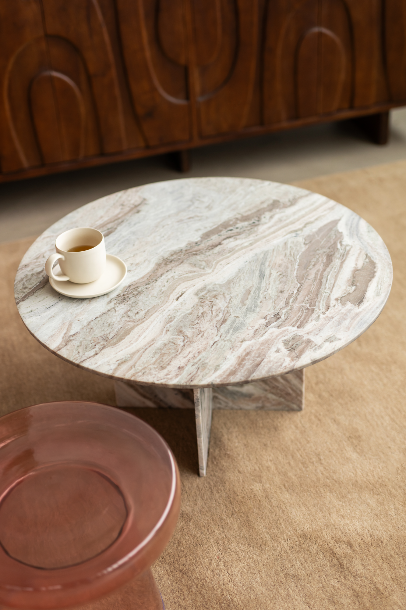 Vloerkleed Mex taupe 160x230cm