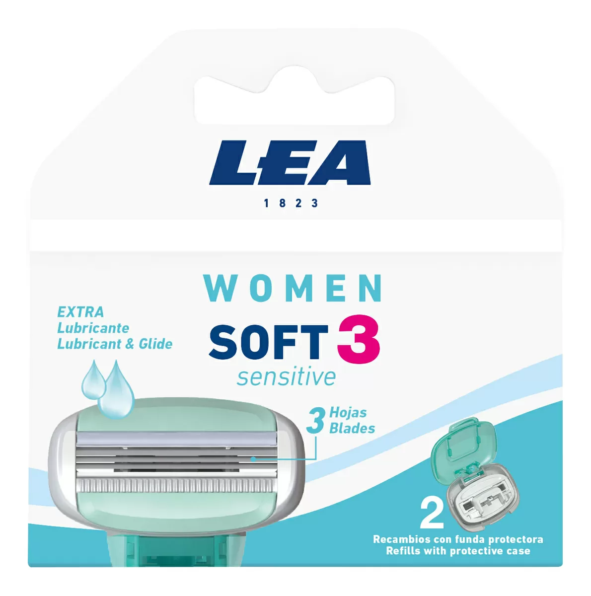 LEA Soft3 Sensitive - 2 barberblade
