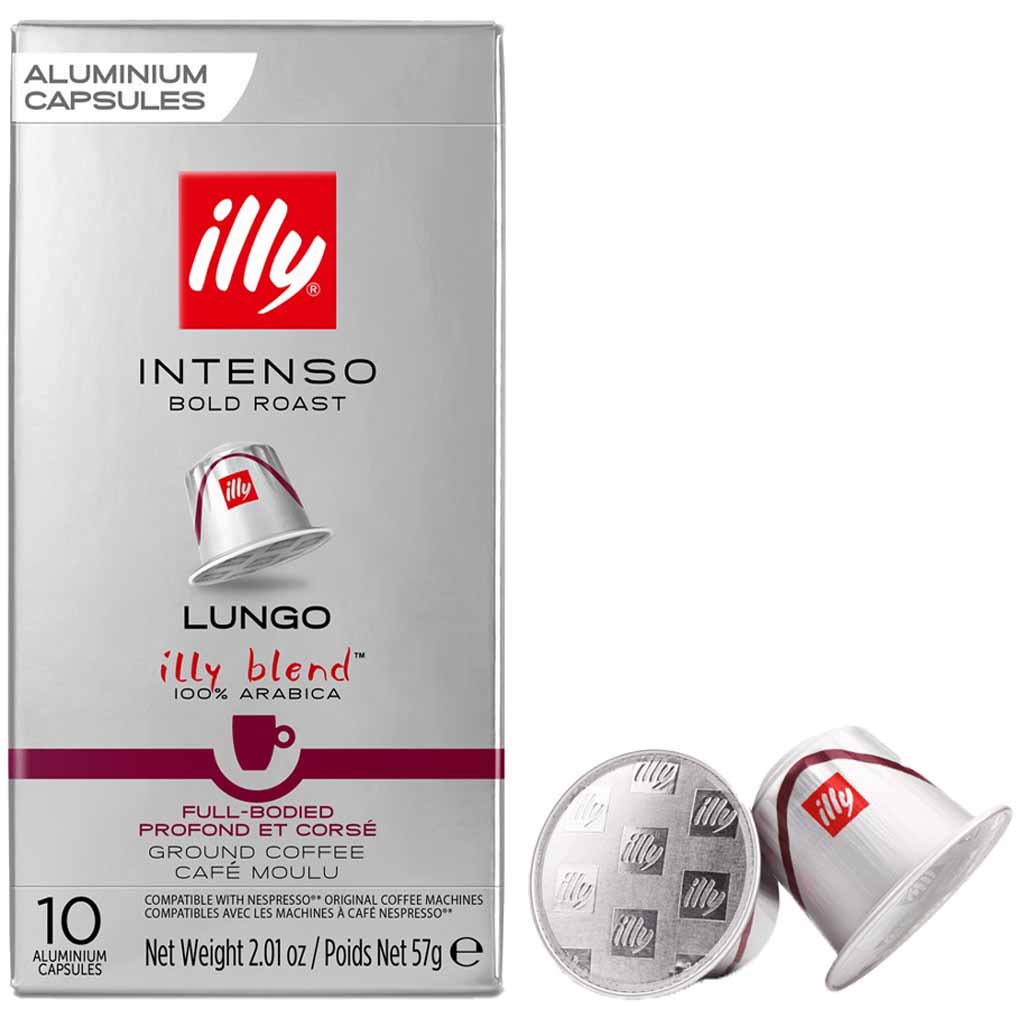 illy Kaffeekapsel Lungo Intenso Bold Roast 10er 57g MHD:21.4.25