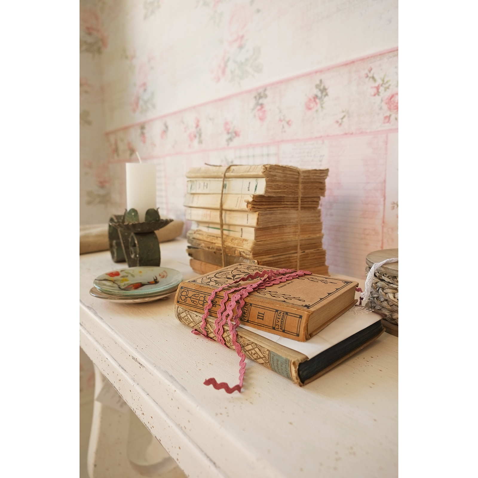 Papier-Borte DJOOZ - rosé - Rose - 13 cm
