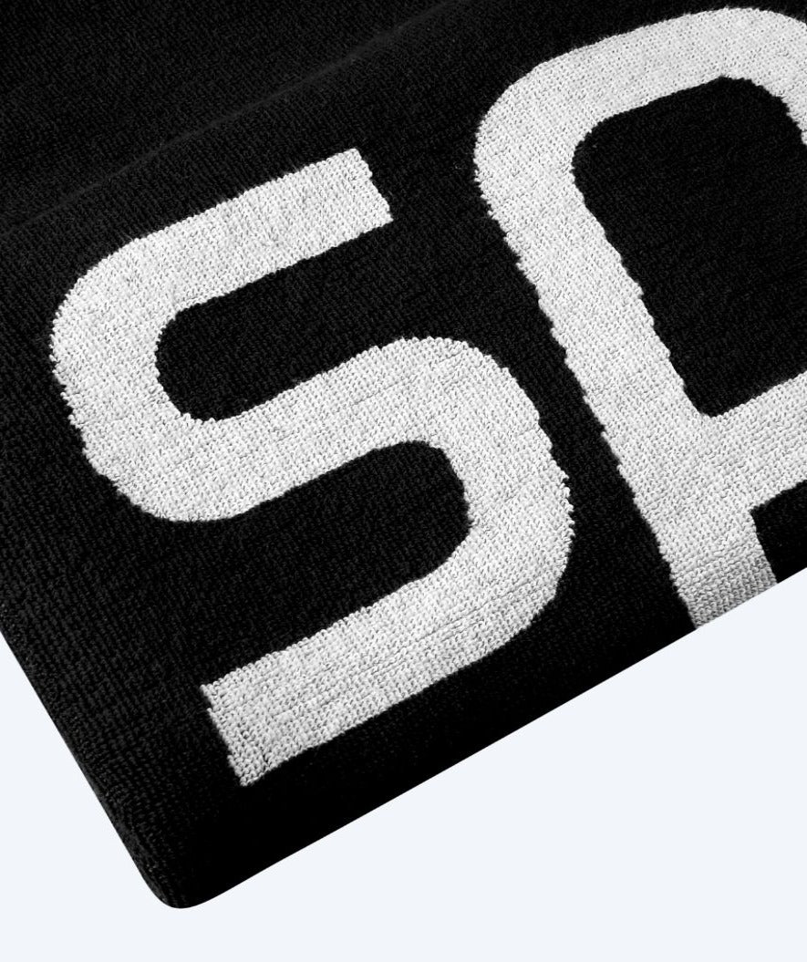 Speedo badehåndklæde - Logo - Sort/hvid