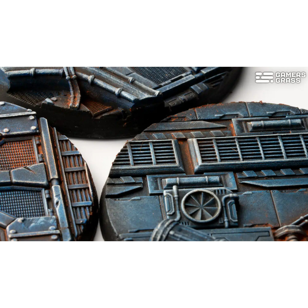 Spaceship Corridor Bases, Round 60mm (x2)