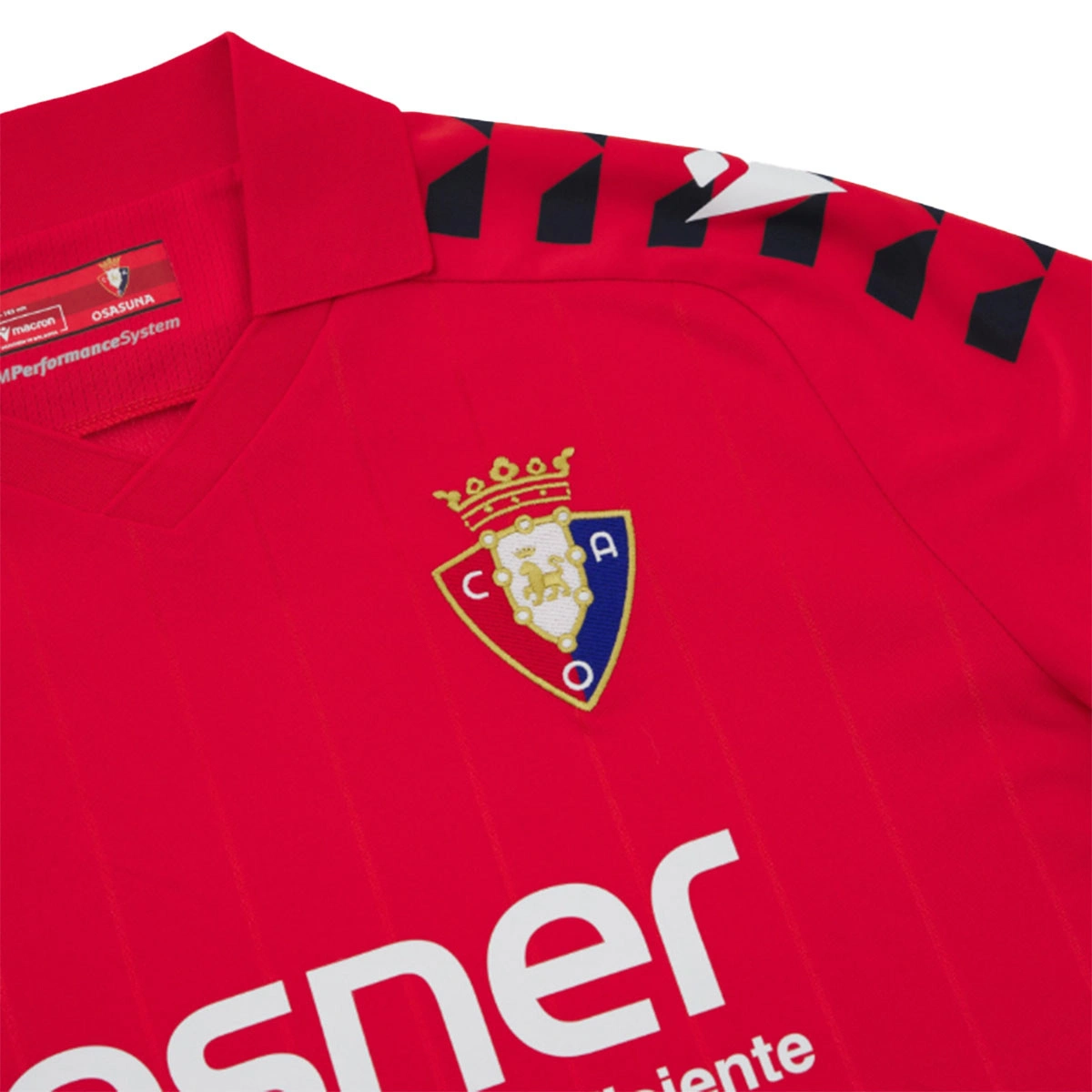 Camisola Macron CA Osasuna Primeiro Equipamento 2025-2026