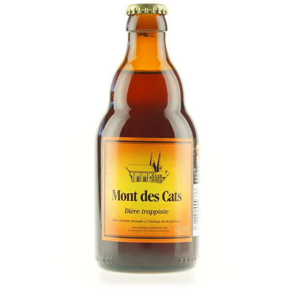 Mont des Cats - bière trappiste française - 7,6% - Abbaye Mont des Cats