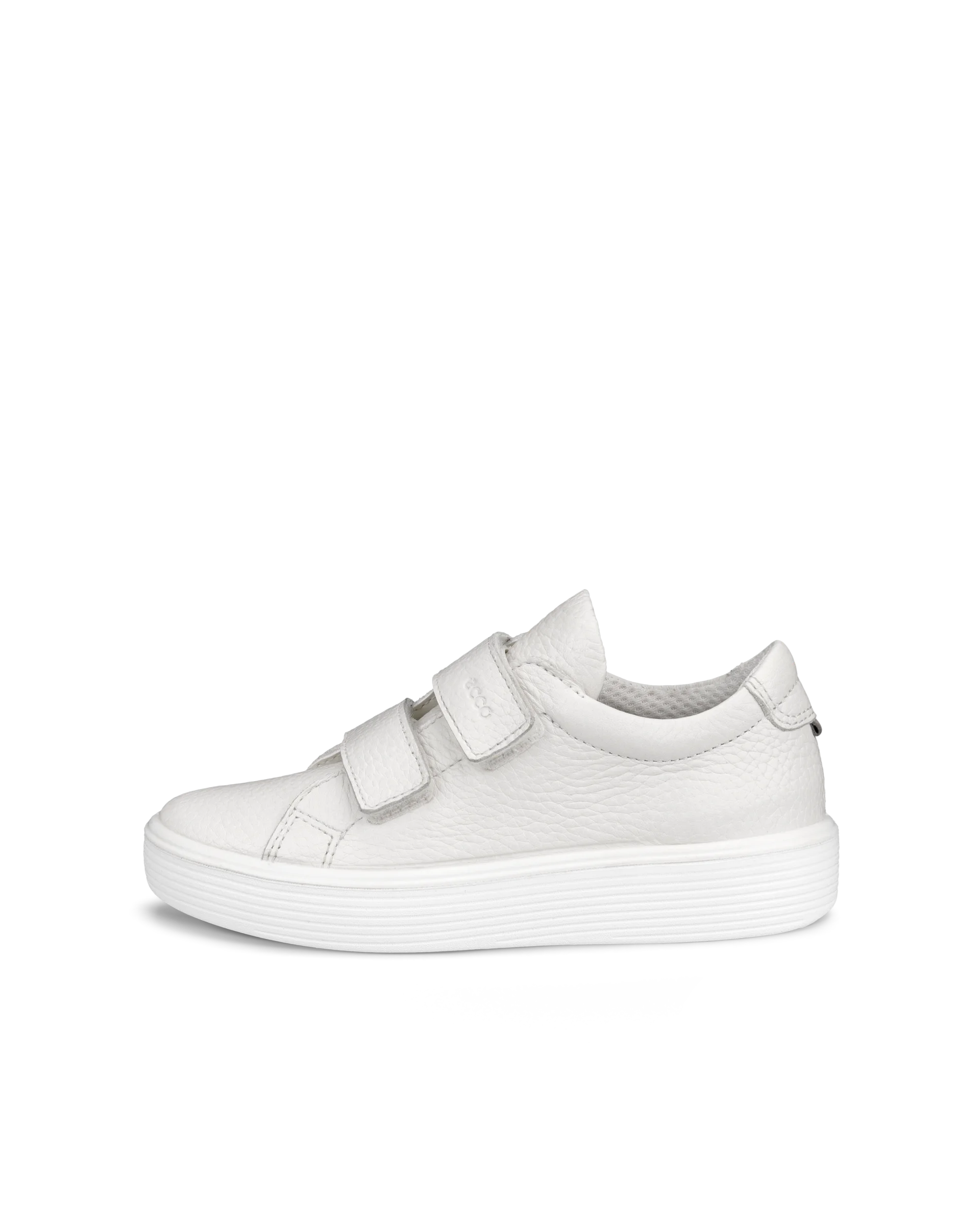 ECCO SOFT 60 K Kinder Ledersneaker Weiß