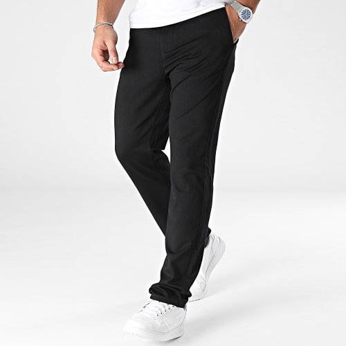 Pantalon Chino Regular Fit Mark-Cay Noir