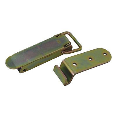 Fermoir cadenas Acier zingué l. 28 mm x H. 118 mm