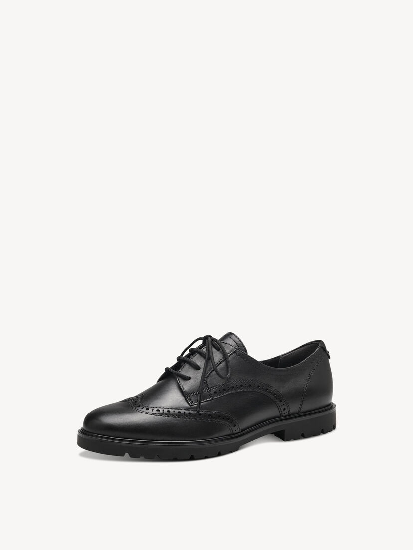 Leren Lage schoen - zwart
