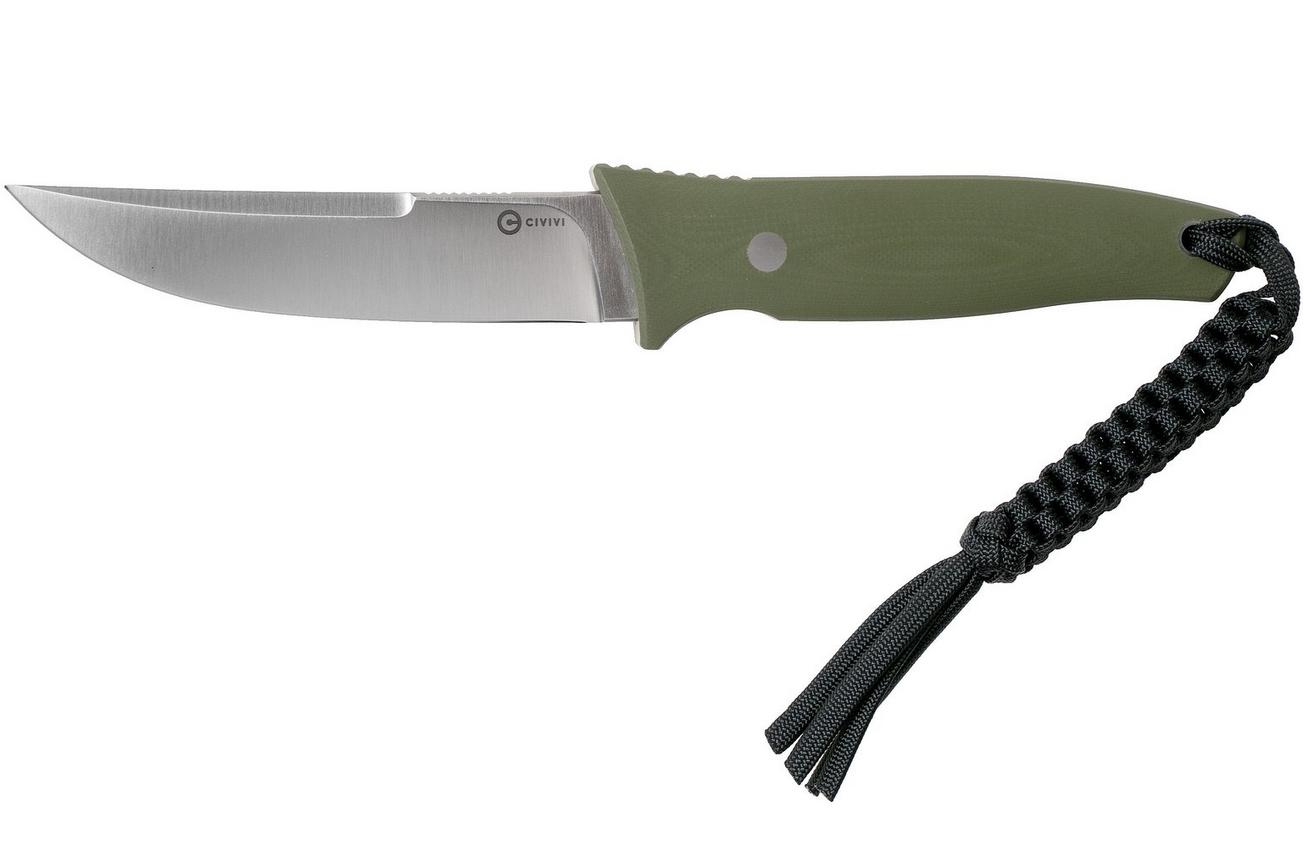 Civivi Tamashii C19046-2 OD Green G10 vaststaand mes, Bob Terzuola design