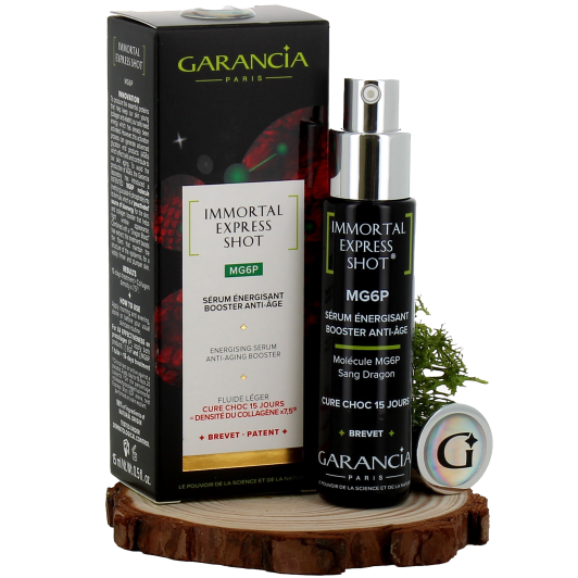 Sérum booster anti-âge Immortal Express Shot MG6P Garancia