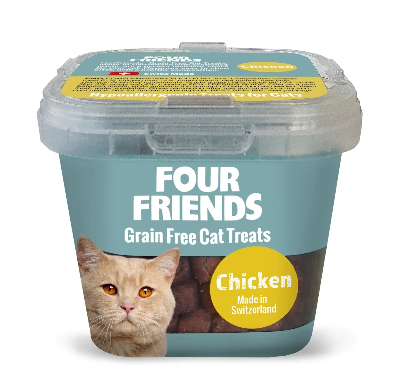FourFriends Kattegodteri kylling FourFriends 100 g
