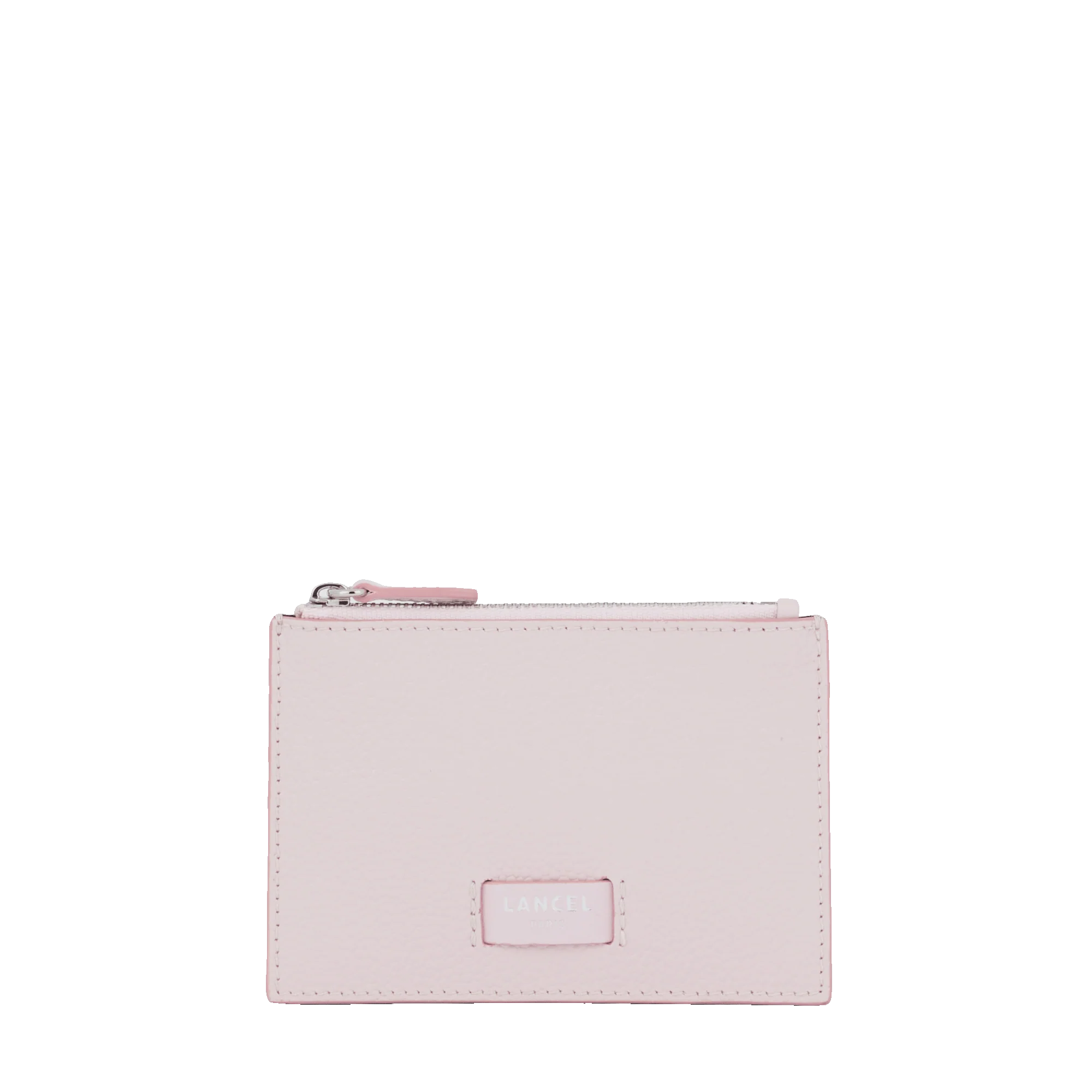Porte-cartes zippé L Ninon de Lancel-Rose dragee