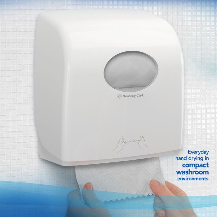 Scott 6695 6st Essential Handdoekenrol Slimroll 1-Laags Wit (6695)