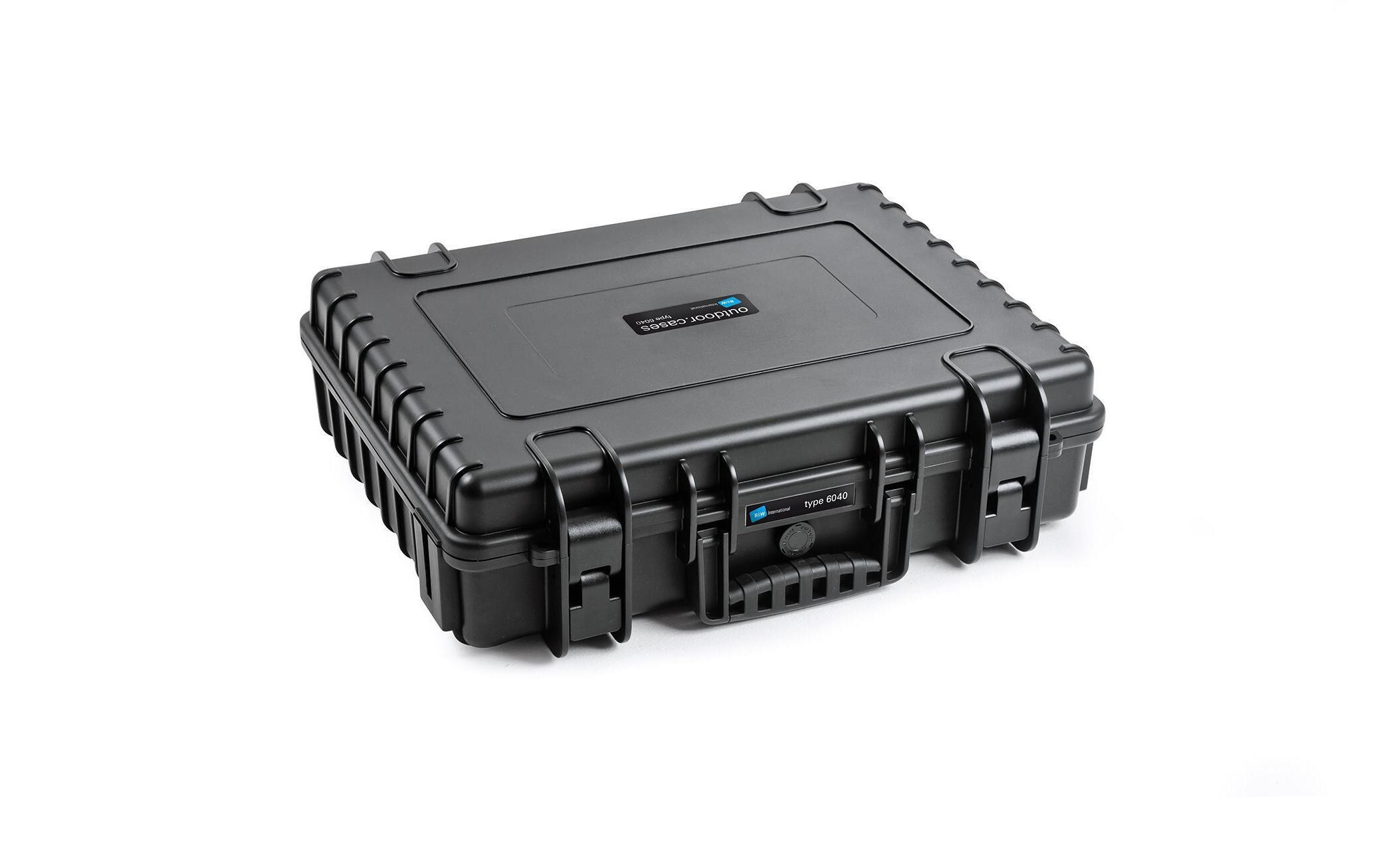 Outdoor-Koffer Typ 6040 SI Schwarz<br>Ausreichend Platz für allerlei Equipment und kostspielige Technik