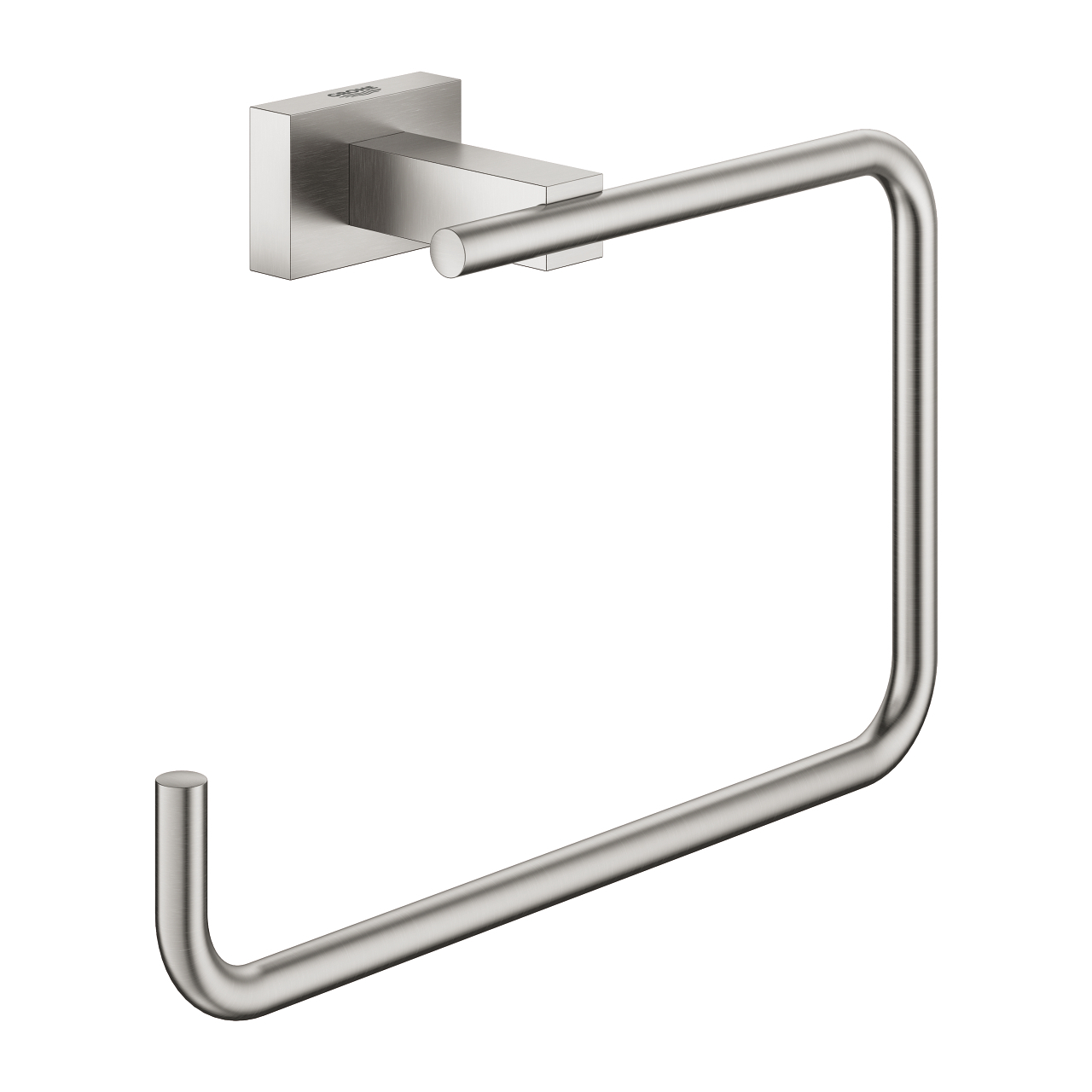 Grohe Essentials Cube handdoekring supersteel