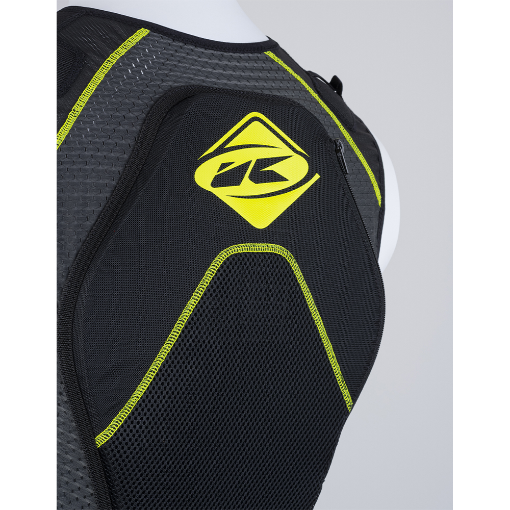 Kenny - Gilet de protection sans manches Tracer Water+ Gris / Jaune