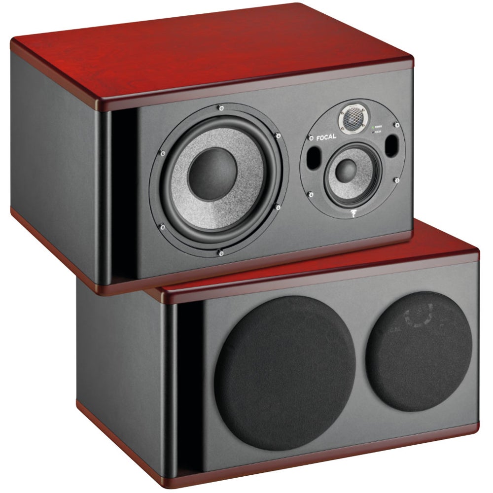 Focal Trio 11 Be Red Burr Ash actieve 3-weg studiomonitor (per stuk)
