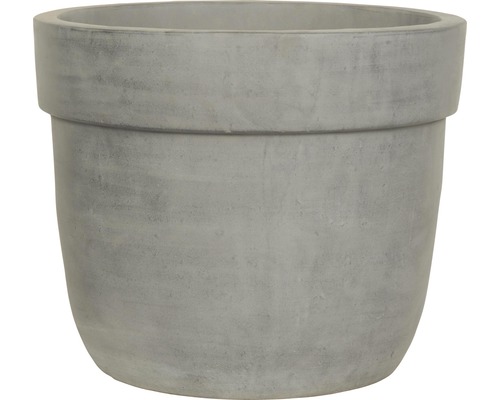 Lafiora Big Pot terracotta plantenpot, Ø 26 cm, H 21 cm, grijs