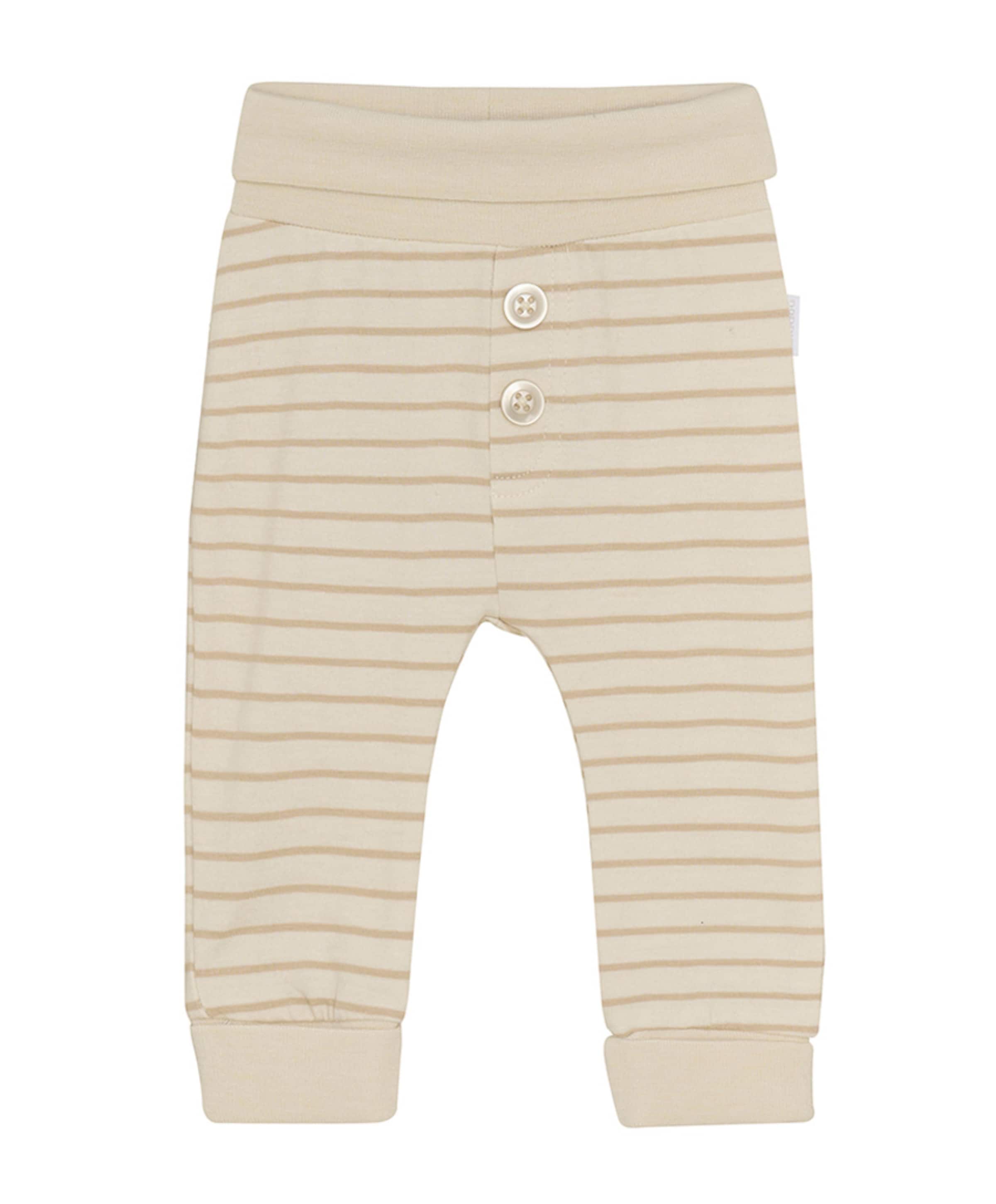 Noppies Unisex Neal regular fit broek  ecru