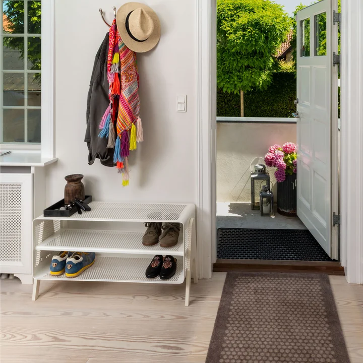 tica copenhagen - Stand-Schuhregal, 50 x 35 x 50 cm, grau
