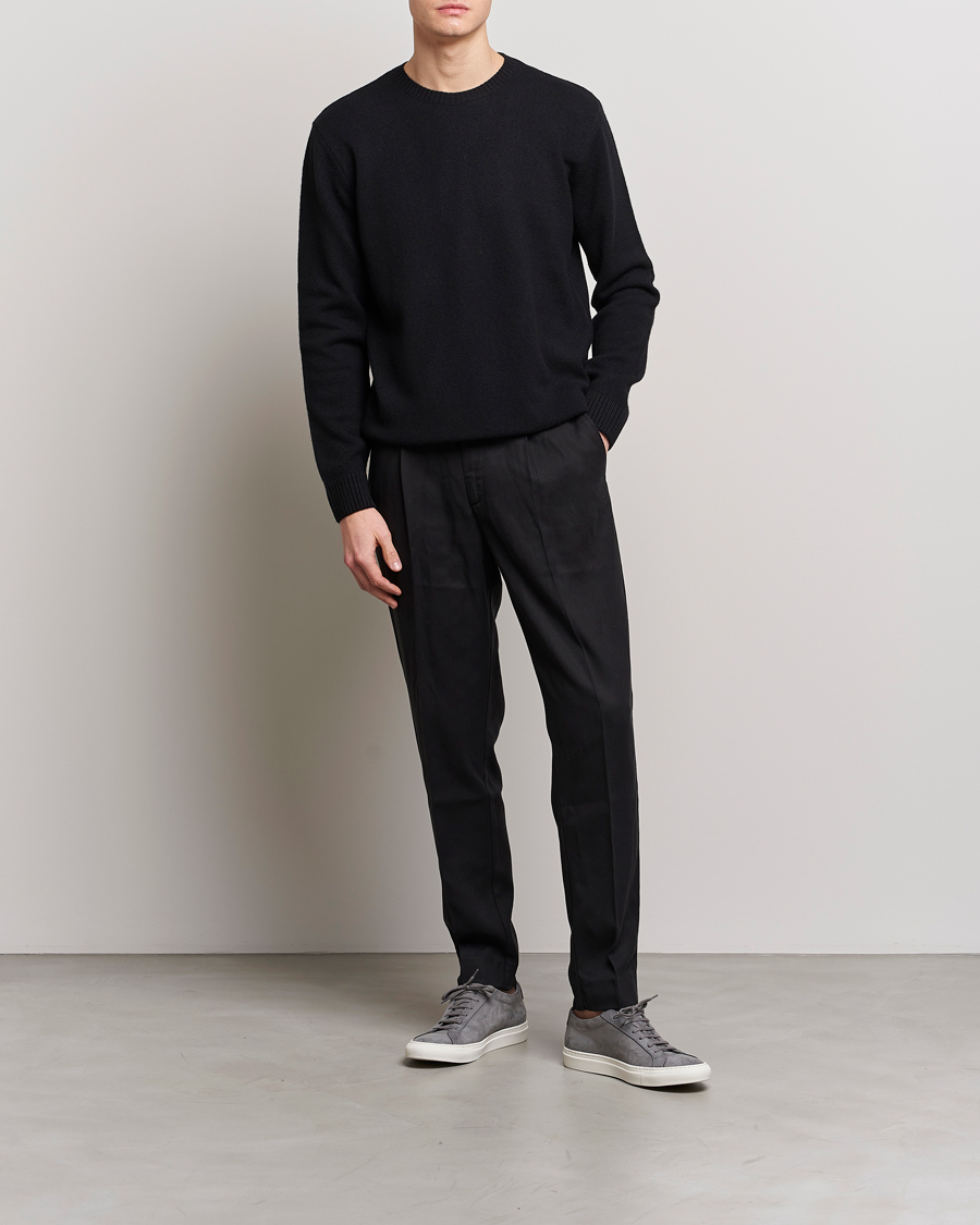 Colorful Standard Classic Merino Wool Crew Neck Deep Black